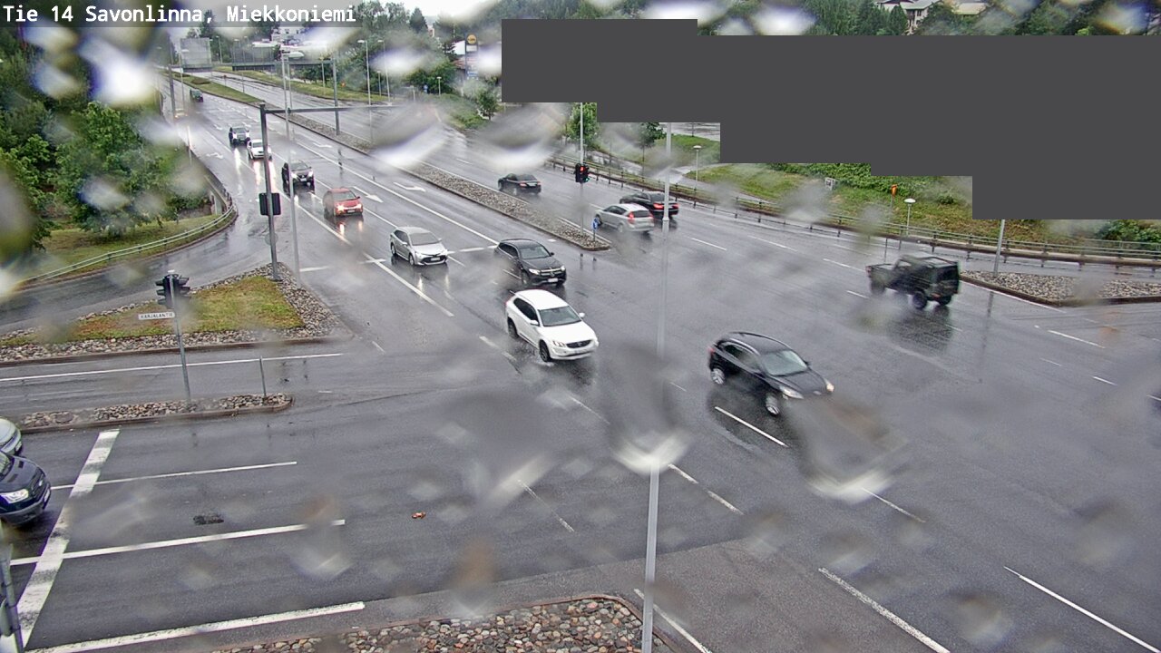 Weather Camera Image Väg 14 Nyslott, Miekkoniemi, Savonlinna, Etelä-Savo