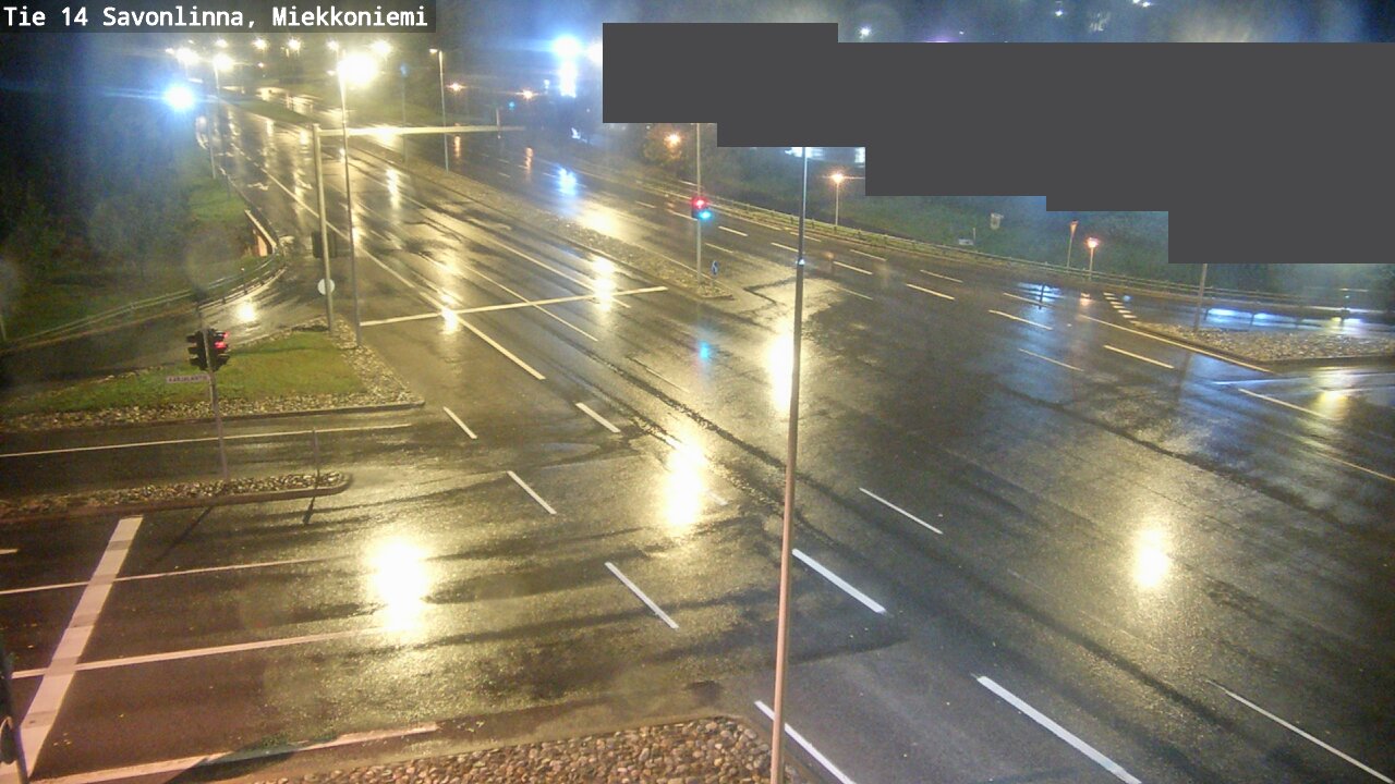 Weather Camera Image Väg 14 Nyslott, Miekkoniemi, Savonlinna, Etelä-Savo