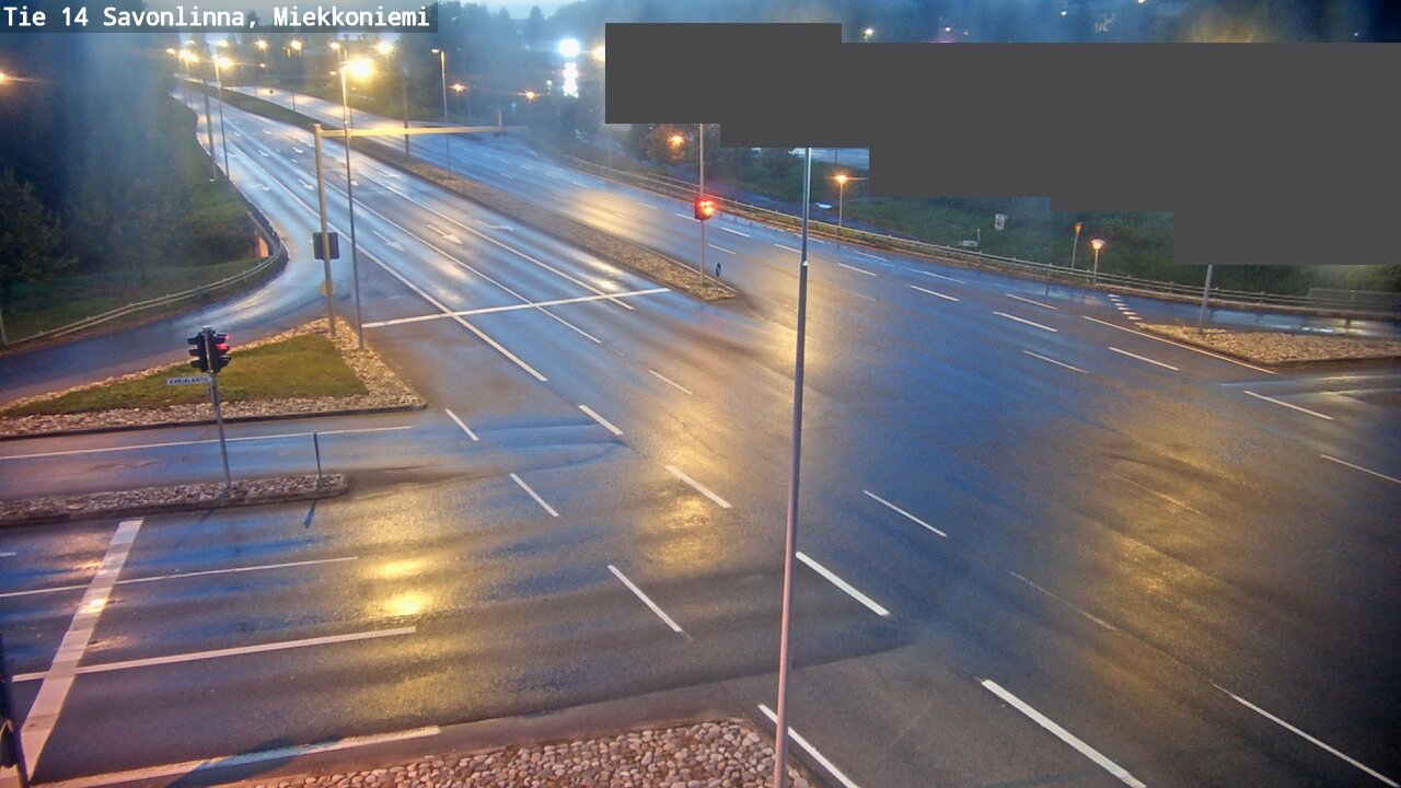 Weather Camera Image Väg 14 Nyslott, Miekkoniemi, Savonlinna, Etelä-Savo