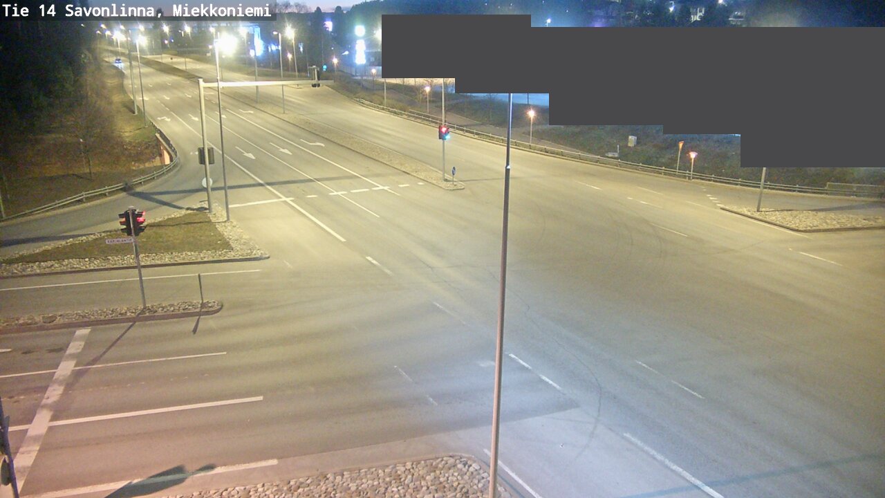 Weather Camera Image Road 14 Savonlinna, Miekkoniemi, Savonlinna, Etelä-Savo