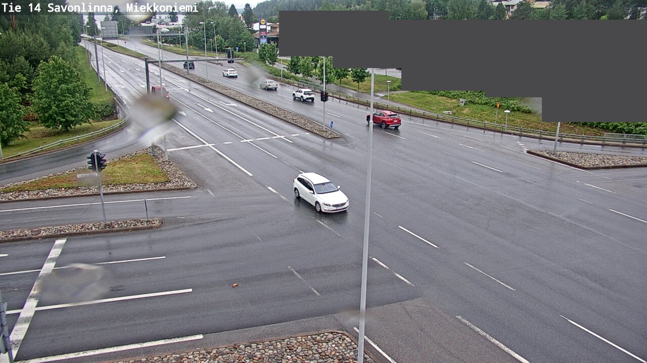 Weather Camera Image Väg 14 Nyslott, Miekkoniemi, Savonlinna, Etelä-Savo