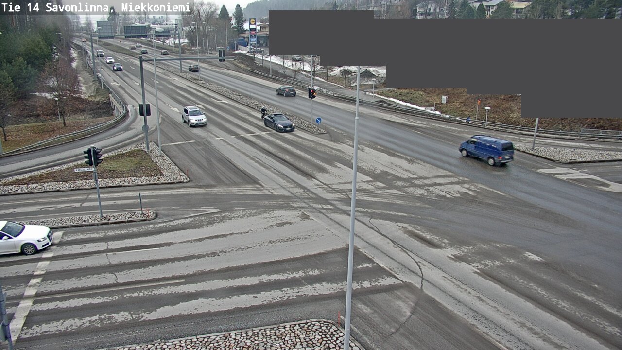 Weather Camera Image Road 14 Savonlinna, Miekkoniemi, Savonlinna, Etelä-Savo