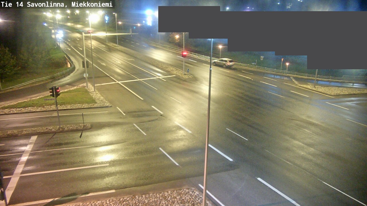 Weather Camera Image Väg 14 Nyslott, Miekkoniemi, Savonlinna, Etelä-Savo