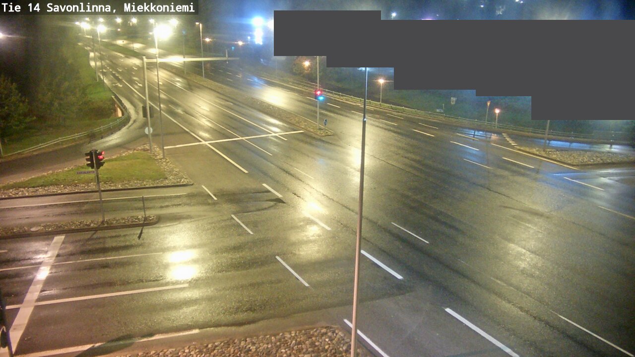 Weather Camera Image Väg 14 Nyslott, Miekkoniemi, Savonlinna, Etelä-Savo
