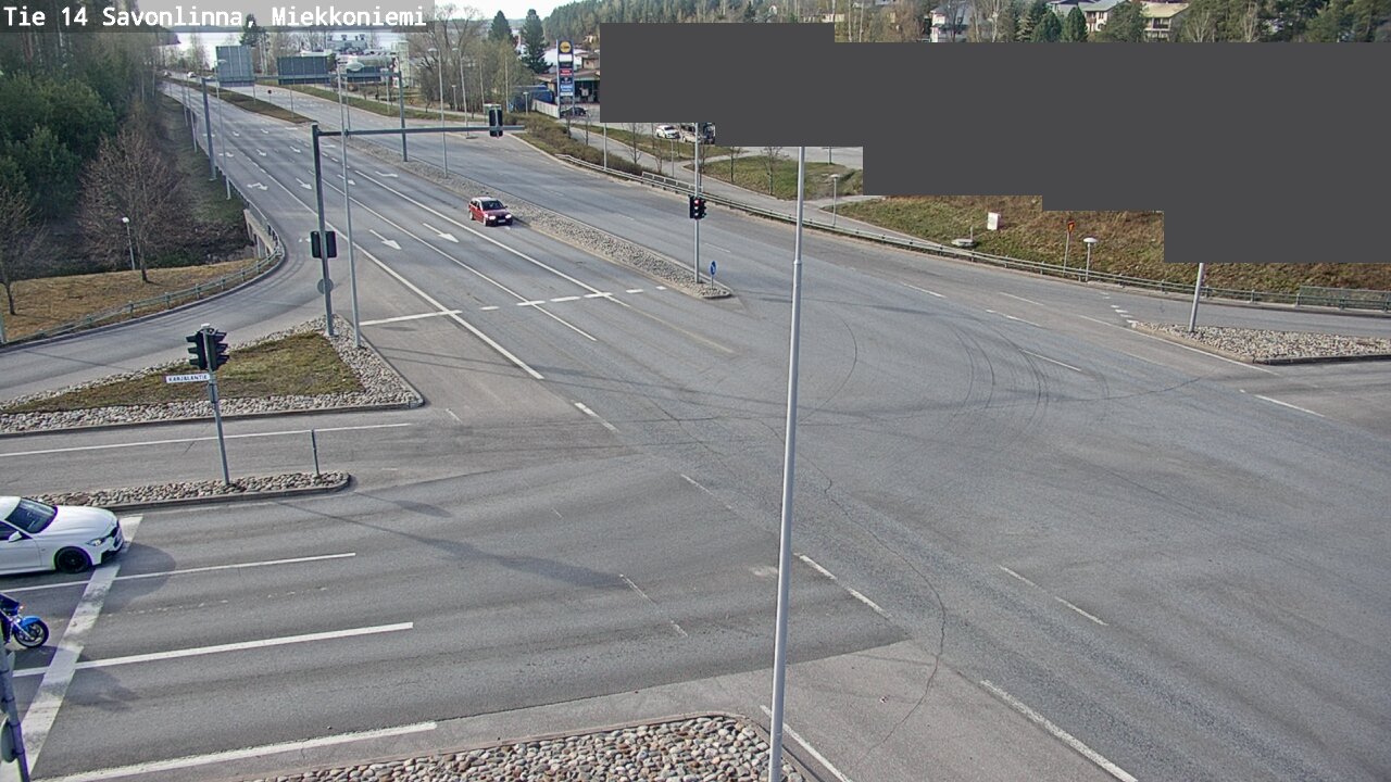 Weather Camera Image Road 14 Savonlinna, Miekkoniemi, Savonlinna, Etelä-Savo