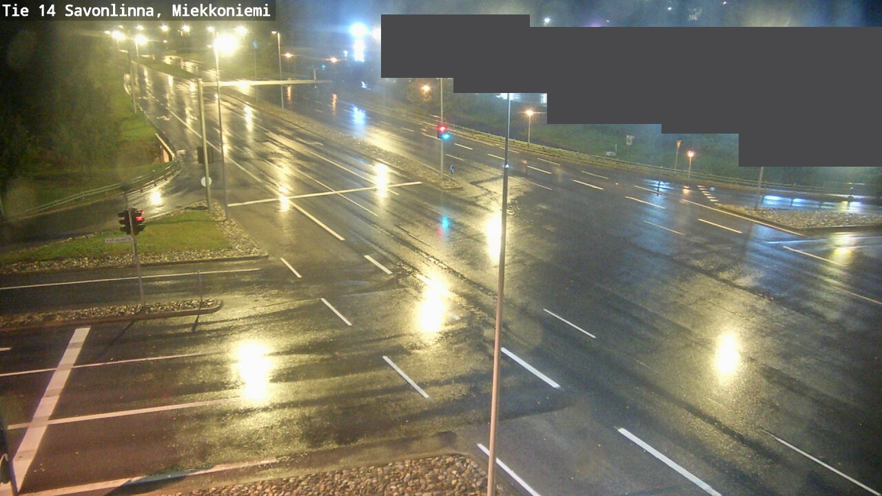 Weather Camera Image Väg 14 Nyslott, Miekkoniemi, Savonlinna, Etelä-Savo