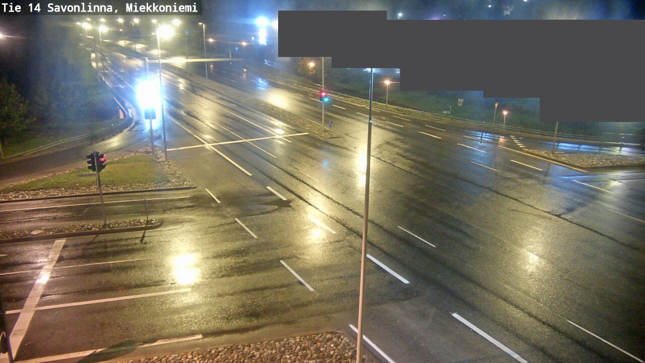 Weather Camera Image Väg 14 Nyslott, Miekkoniemi, Savonlinna, Etelä-Savo