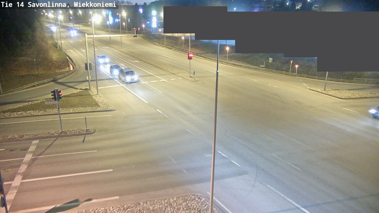 Weather Camera Image Road 14 Savonlinna, Miekkoniemi, Savonlinna, Etelä-Savo
