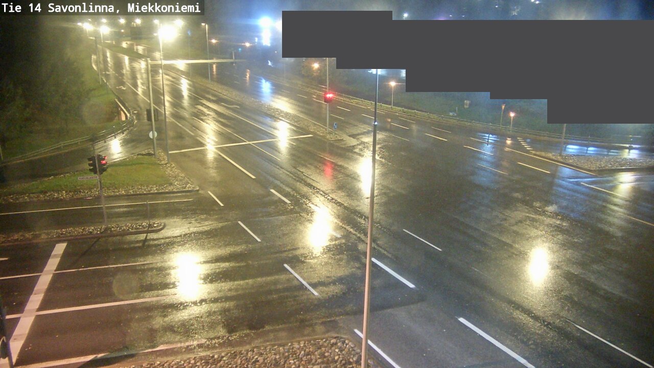 Weather Camera Image Väg 14 Nyslott, Miekkoniemi, Savonlinna, Etelä-Savo