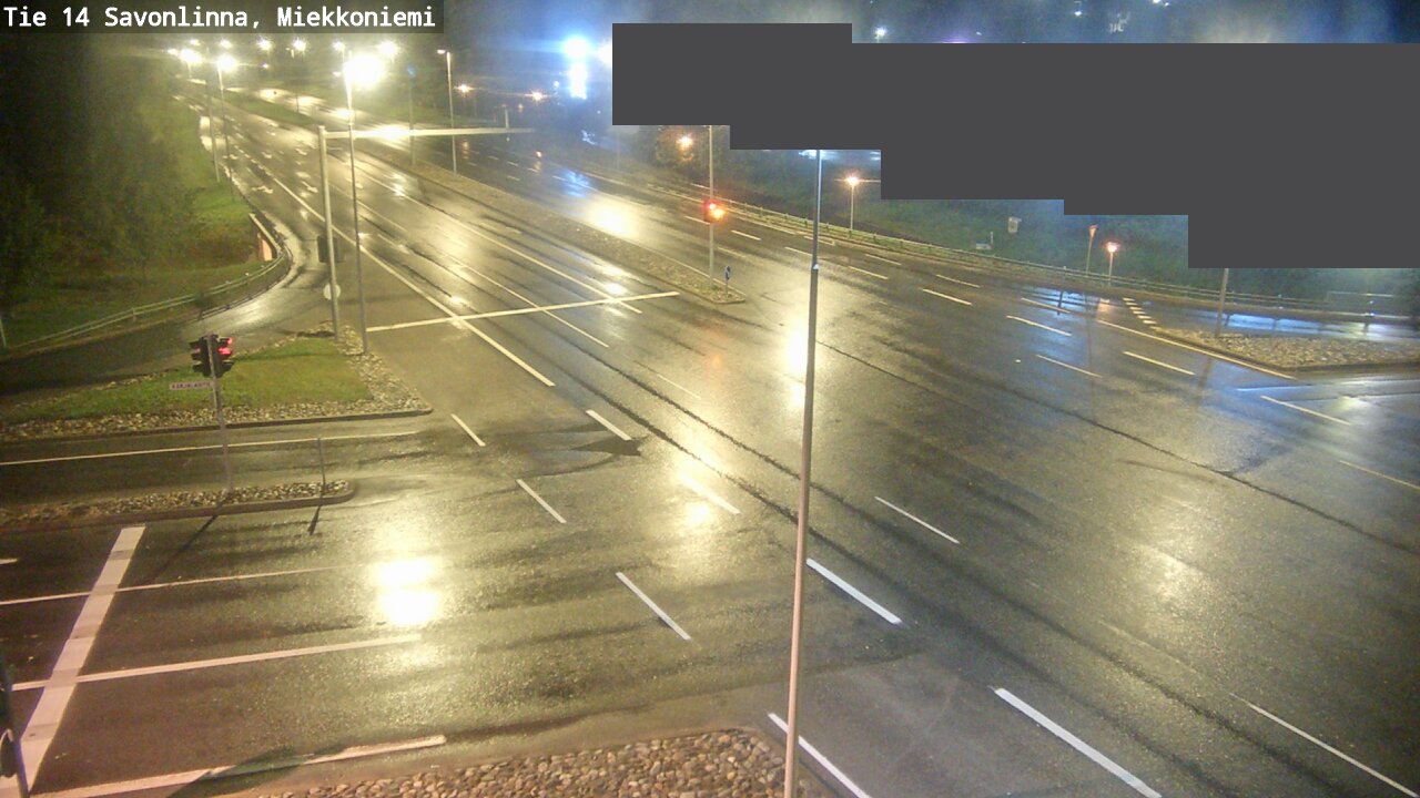 Weather Camera Image Väg 14 Nyslott, Miekkoniemi, Savonlinna, Etelä-Savo