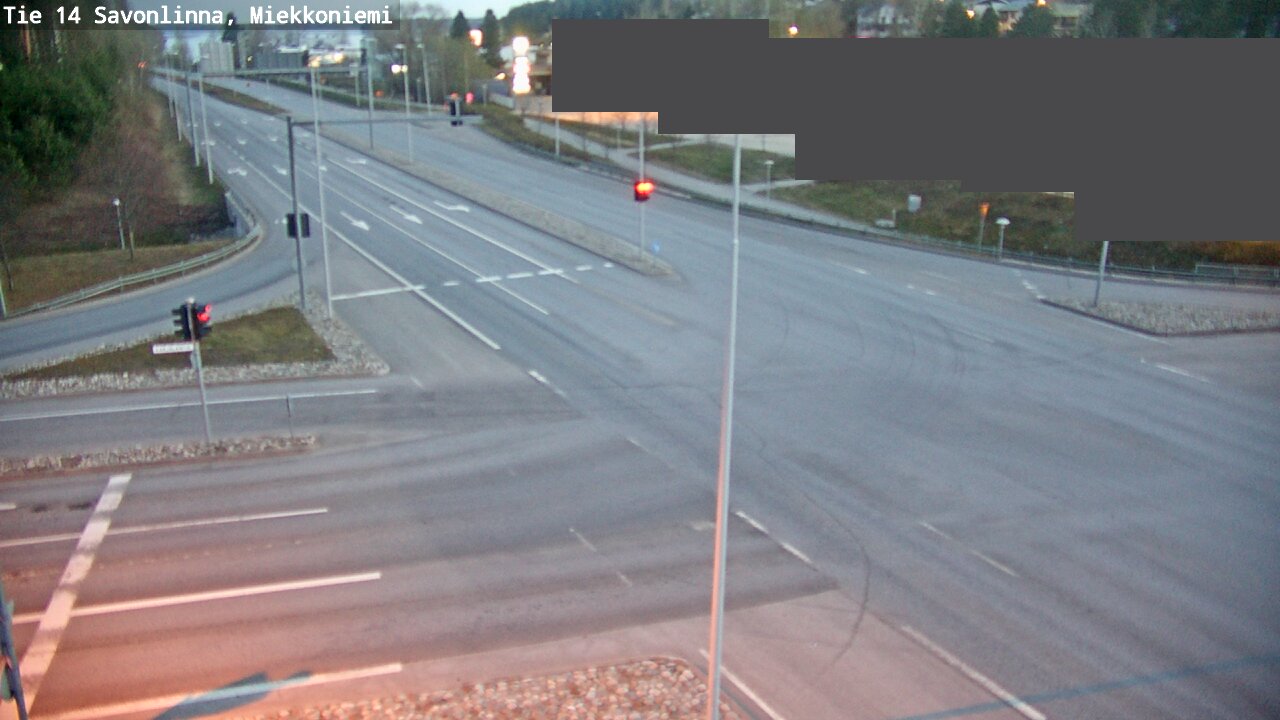 Weather Camera Image Väg 14 Nyslott, Miekkoniemi, Savonlinna, Etelä-Savo