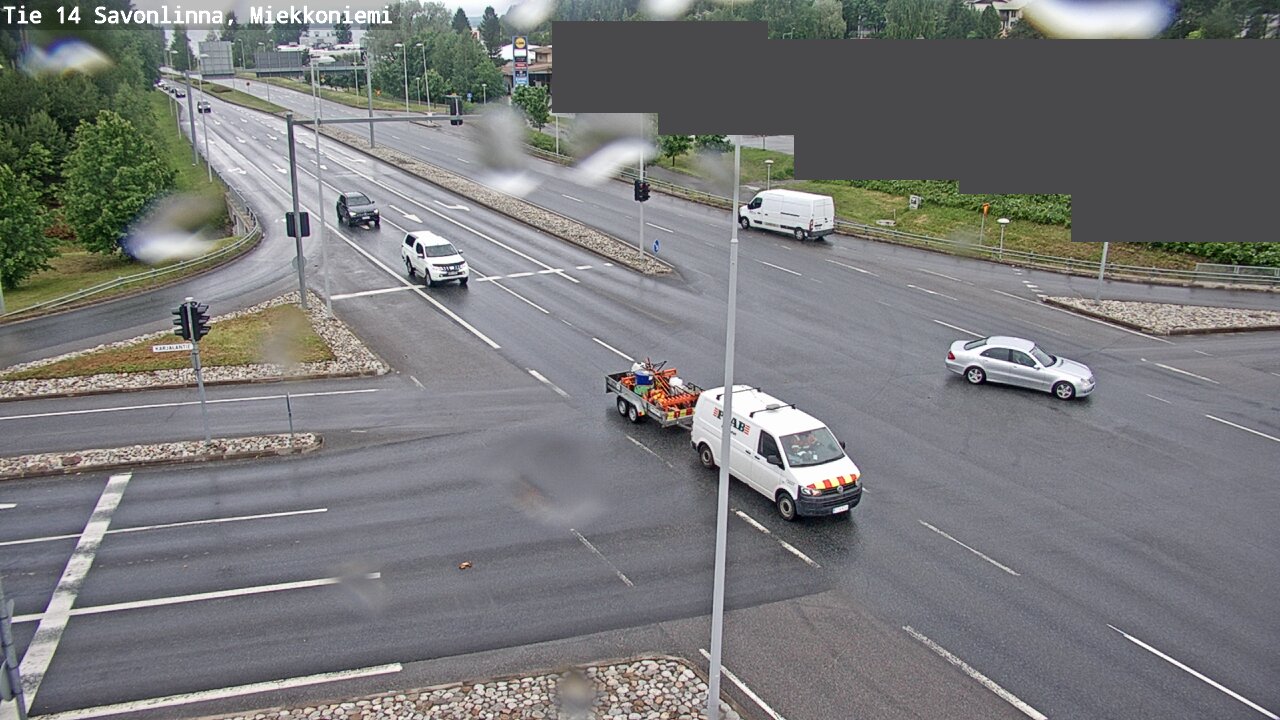 Weather Camera Image Väg 14 Nyslott, Miekkoniemi, Savonlinna, Etelä-Savo