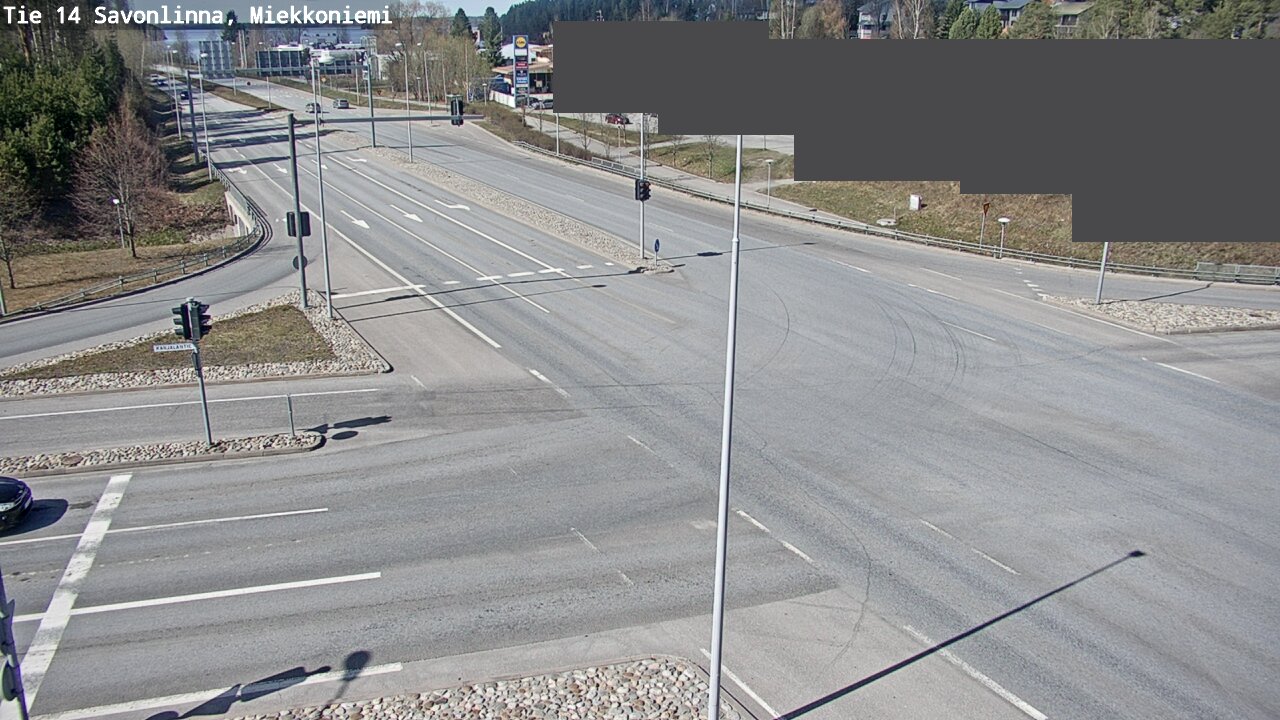 Weather Camera Image Road 14 Savonlinna, Miekkoniemi, Savonlinna, Etelä-Savo