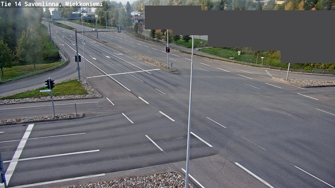 Weather Camera Image Väg 14 Nyslott, Miekkoniemi, Savonlinna, Etelä-Savo