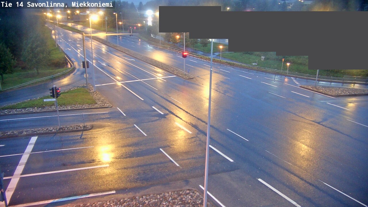 Weather Camera Image Väg 14 Nyslott, Miekkoniemi, Savonlinna, Etelä-Savo