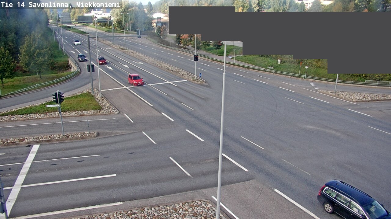 Weather Camera Image Road 14 Savonlinna, Miekkoniemi, Savonlinna, Etelä-Savo