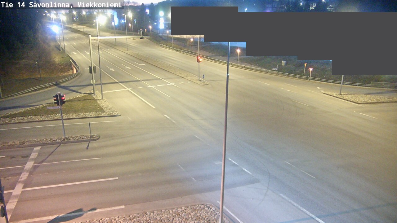 Weather Camera Image Road 14 Savonlinna, Miekkoniemi, Savonlinna, Etelä-Savo