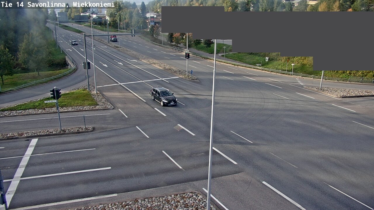 Weather Camera Image Road 14 Savonlinna, Miekkoniemi, Savonlinna, Etelä-Savo