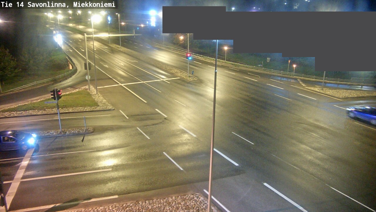 Weather Camera Image Väg 14 Nyslott, Miekkoniemi, Savonlinna, Etelä-Savo