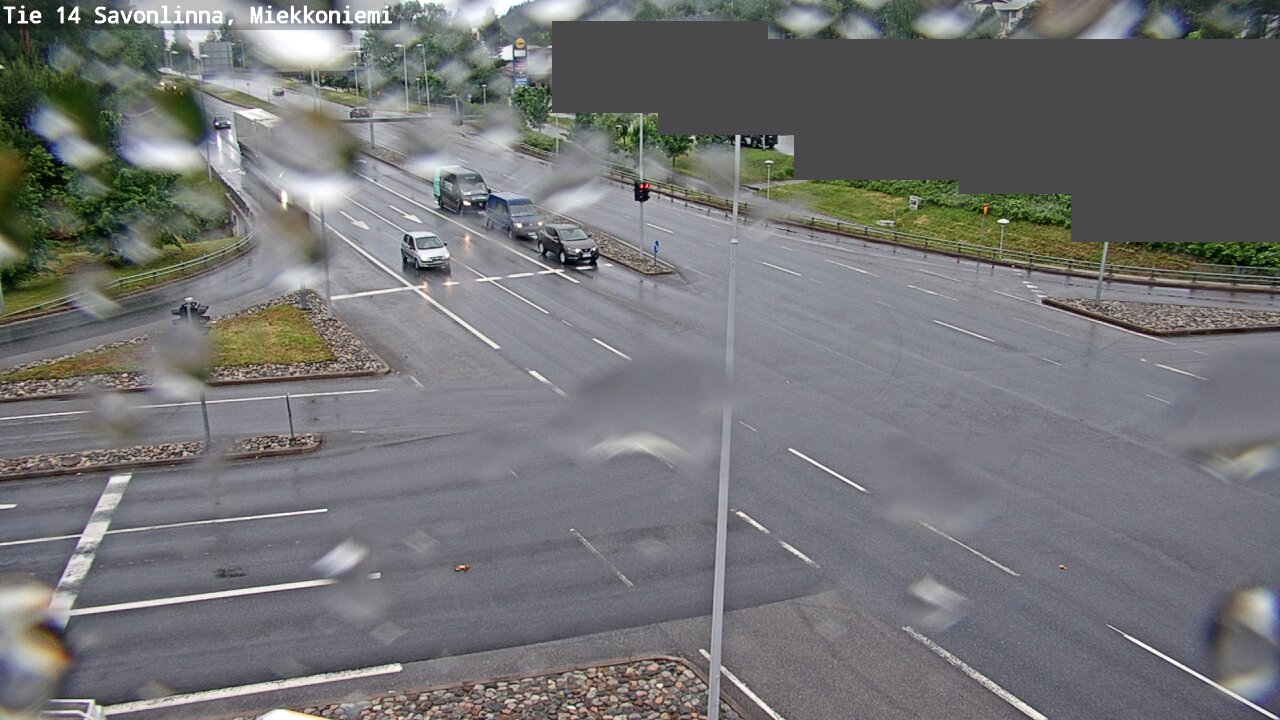 Weather Camera Image Väg 14 Nyslott, Miekkoniemi, Savonlinna, Etelä-Savo