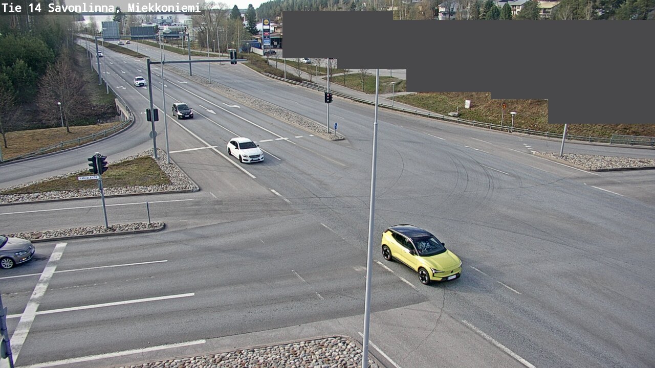 Weather Camera Image Road 14 Savonlinna, Miekkoniemi, Savonlinna, Etelä-Savo