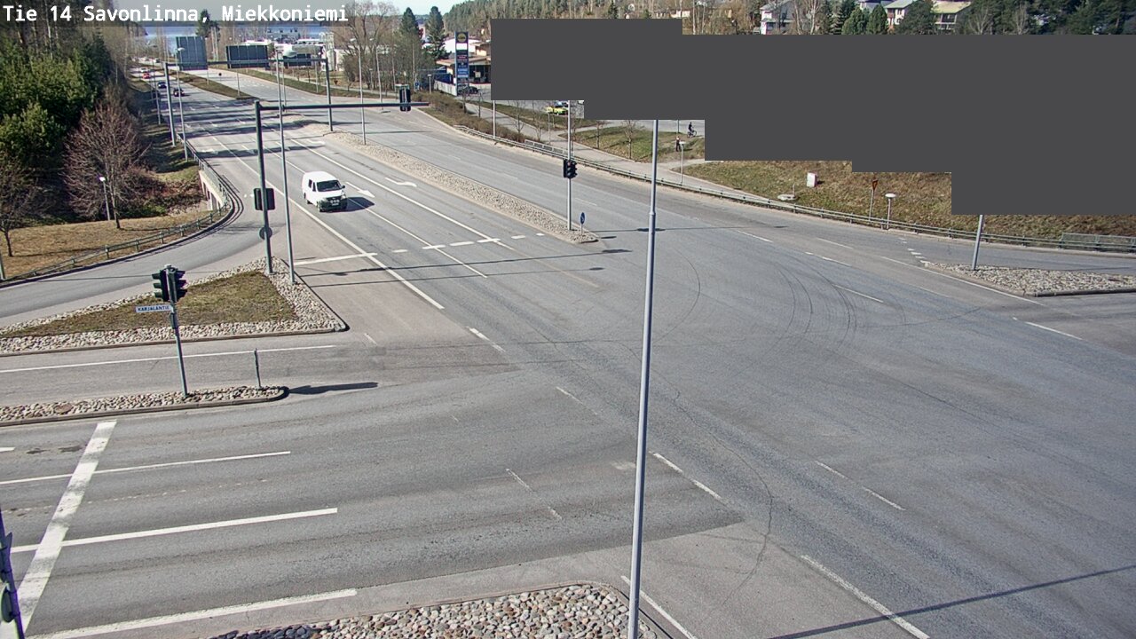 Weather Camera Image Road 14 Savonlinna, Miekkoniemi, Savonlinna, Etelä-Savo