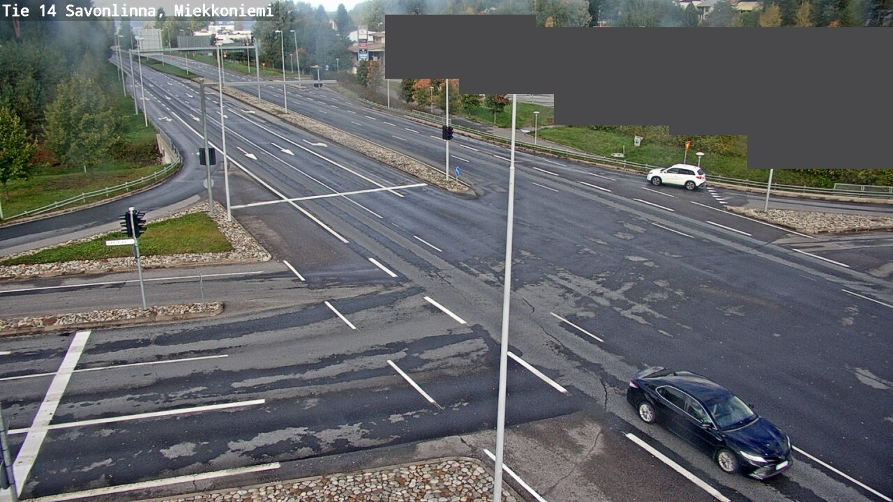Weather Camera Image Väg 14 Nyslott, Miekkoniemi, Savonlinna, Etelä-Savo