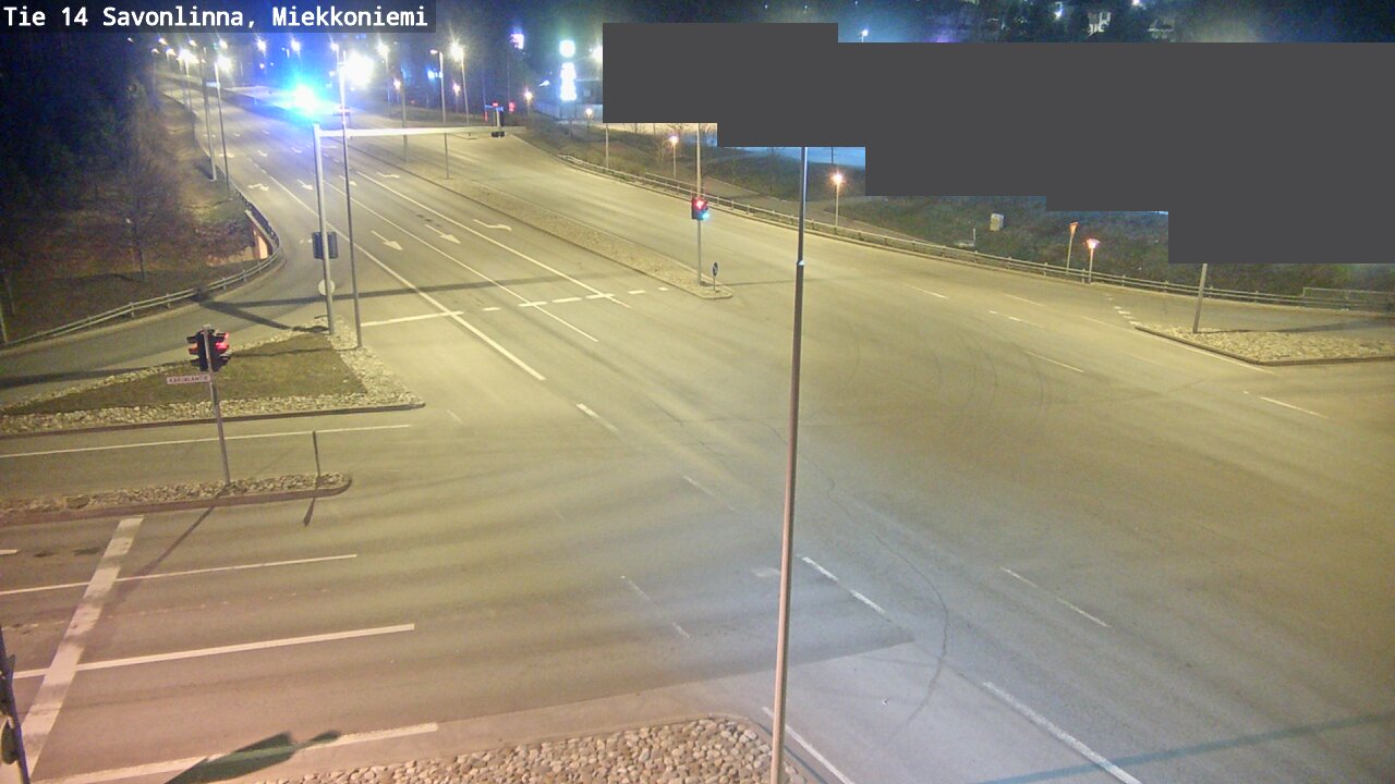 Weather Camera Image Road 14 Savonlinna, Miekkoniemi, Savonlinna, Etelä-Savo