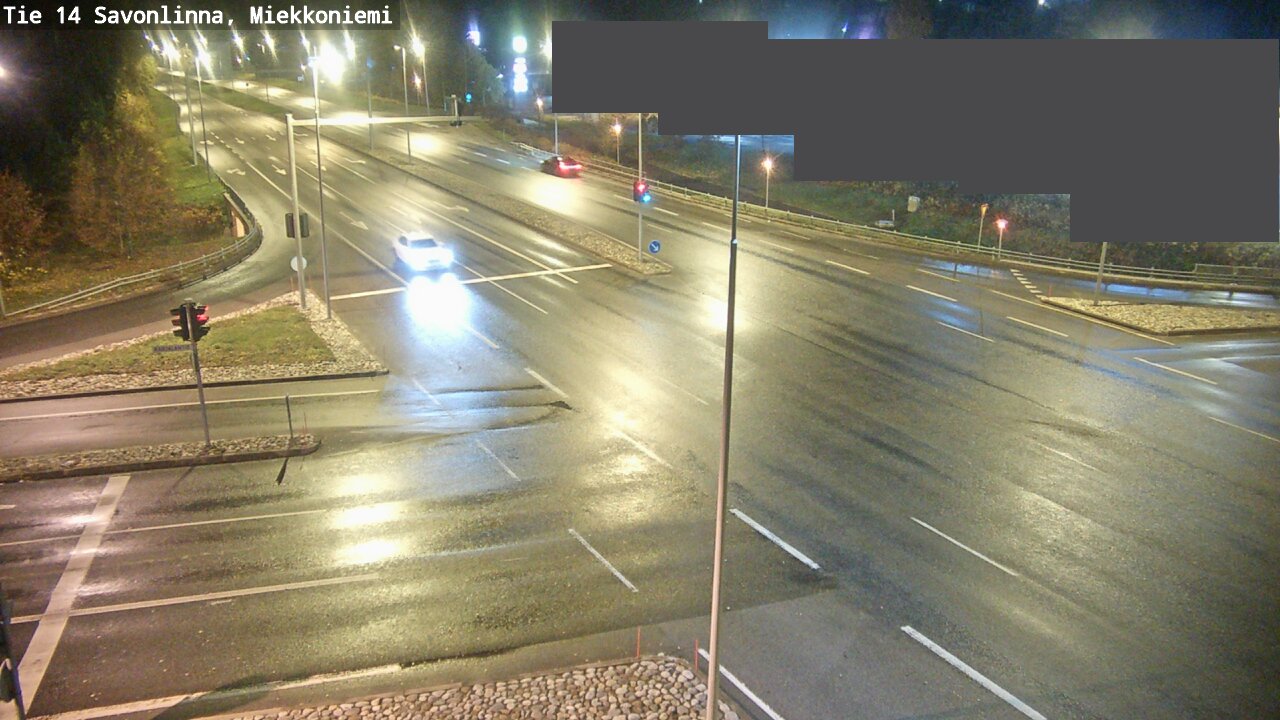 Weather Camera Image Road 14 Savonlinna, Miekkoniemi, Savonlinna, Etelä-Savo
