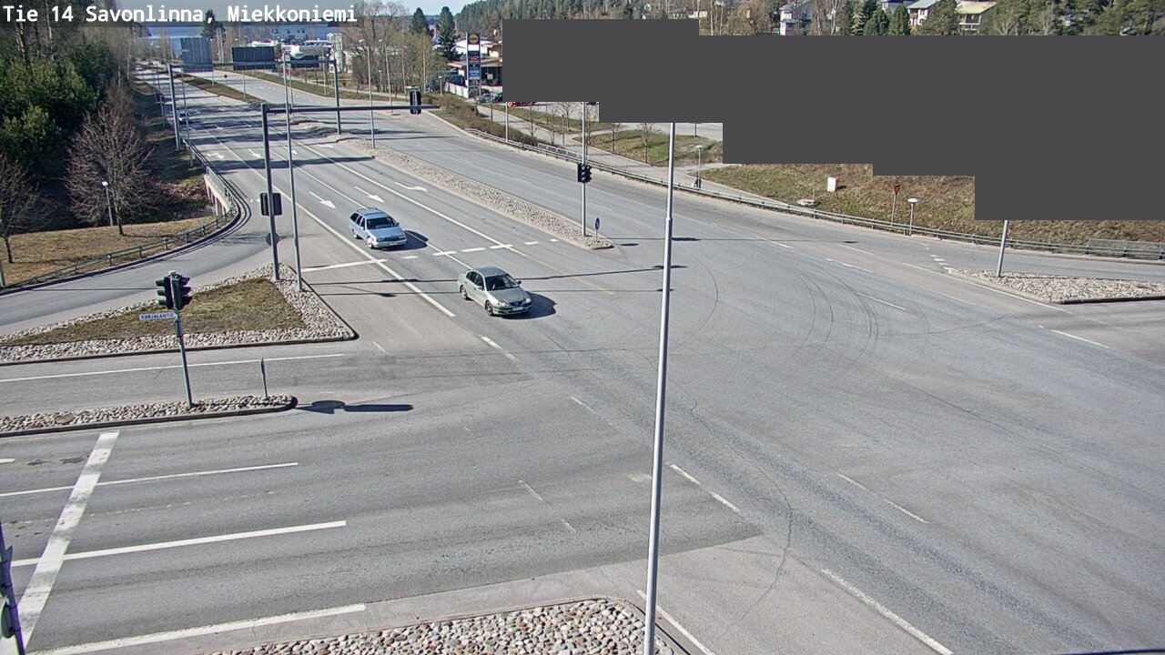 Weather Camera Image Road 14 Savonlinna, Miekkoniemi, Savonlinna, Etelä-Savo