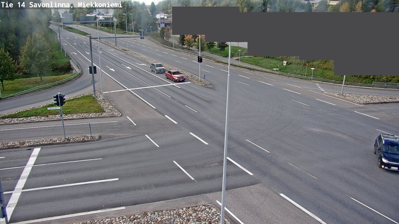 Weather Camera Image Road 14 Savonlinna, Miekkoniemi, Savonlinna, Etelä-Savo