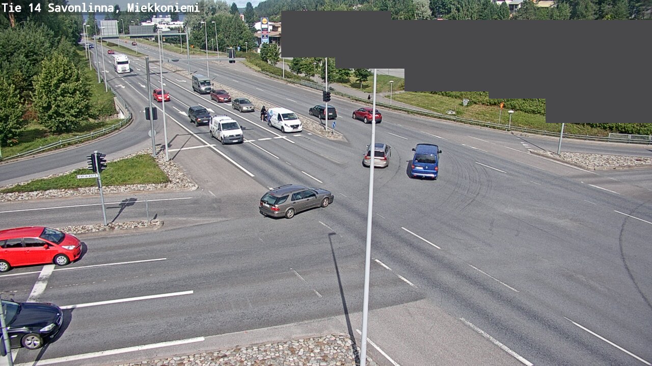 Kelikamerat Kuva Tie 14 Savonlinna, Miekkoniemi, Savonlinna, Etelä-Savo