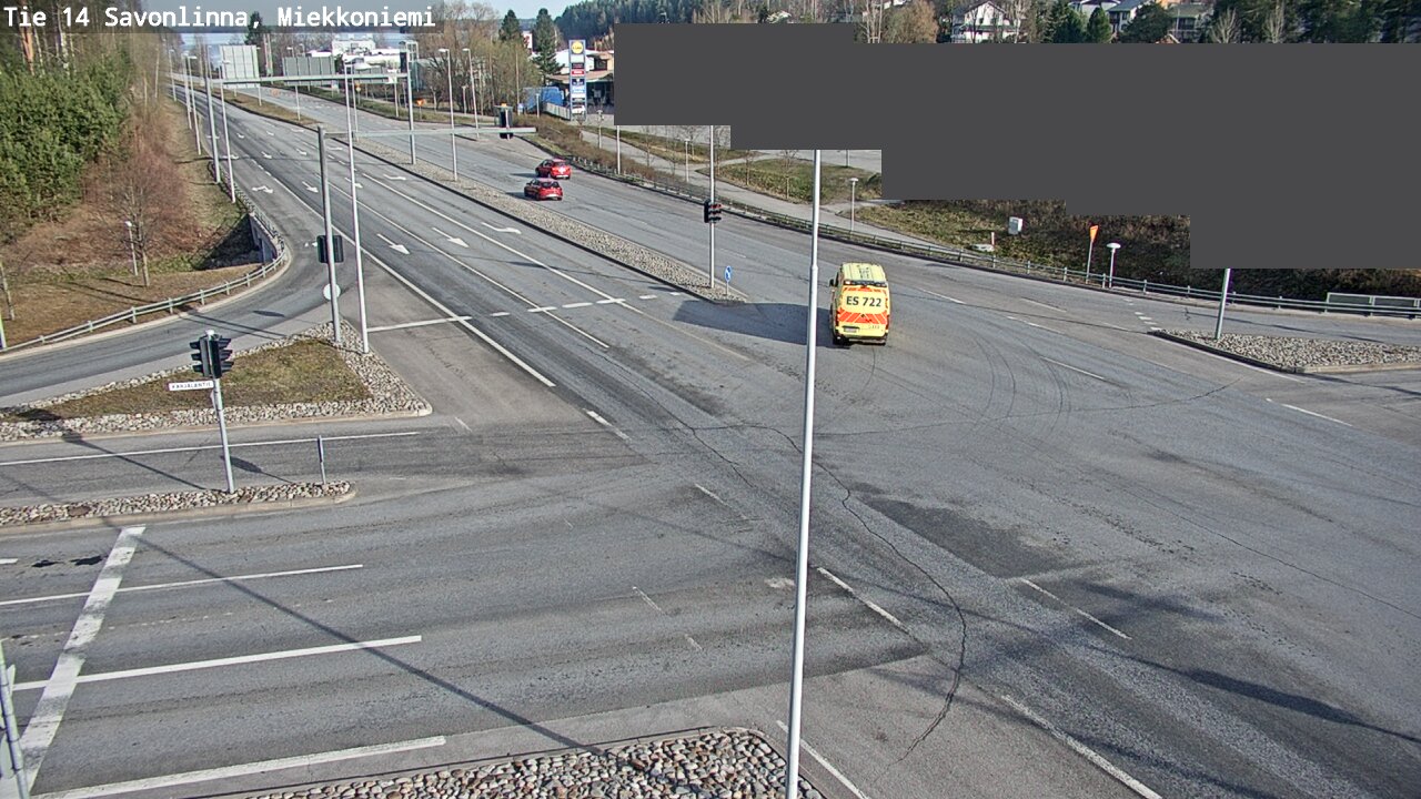 Weather Camera Image Road 14 Savonlinna, Miekkoniemi, Savonlinna, Etelä-Savo