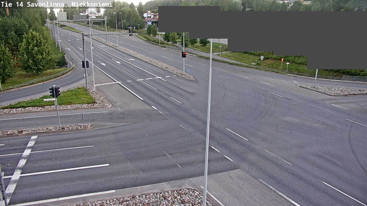 Weather Camera Image Road 14 Savonlinna, Miekkoniemi, Savonlinna, Etelä-Savo