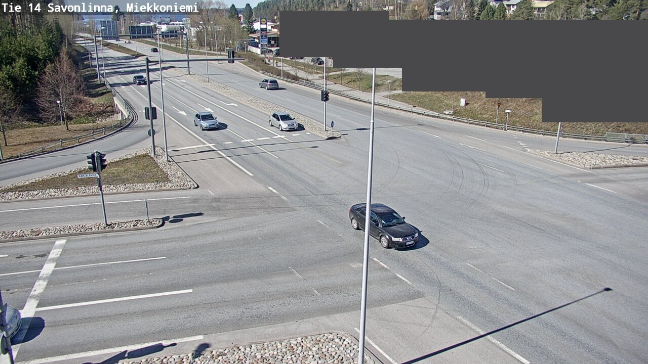 Weather Camera Image Road 14 Savonlinna, Miekkoniemi, Savonlinna, Etelä-Savo