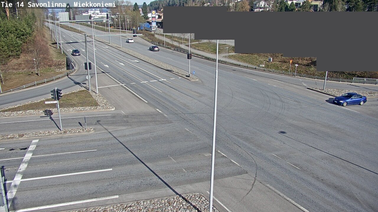Weather Camera Image Road 14 Savonlinna, Miekkoniemi, Savonlinna, Etelä-Savo