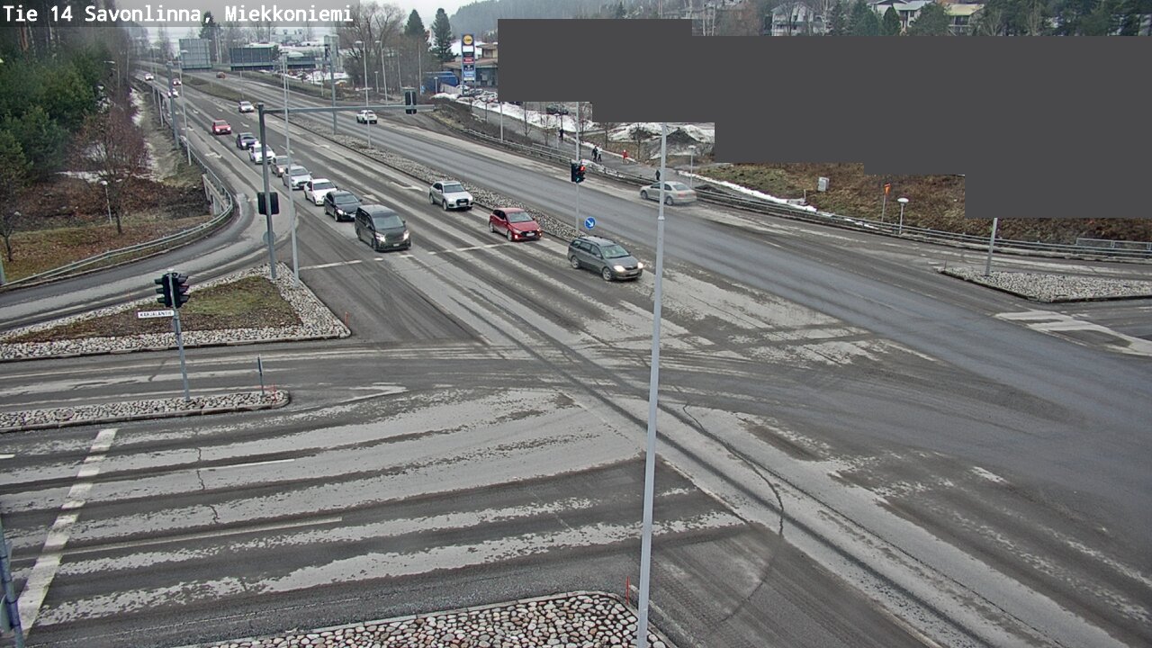Weather Camera Image Road 14 Savonlinna, Miekkoniemi, Savonlinna, Etelä-Savo