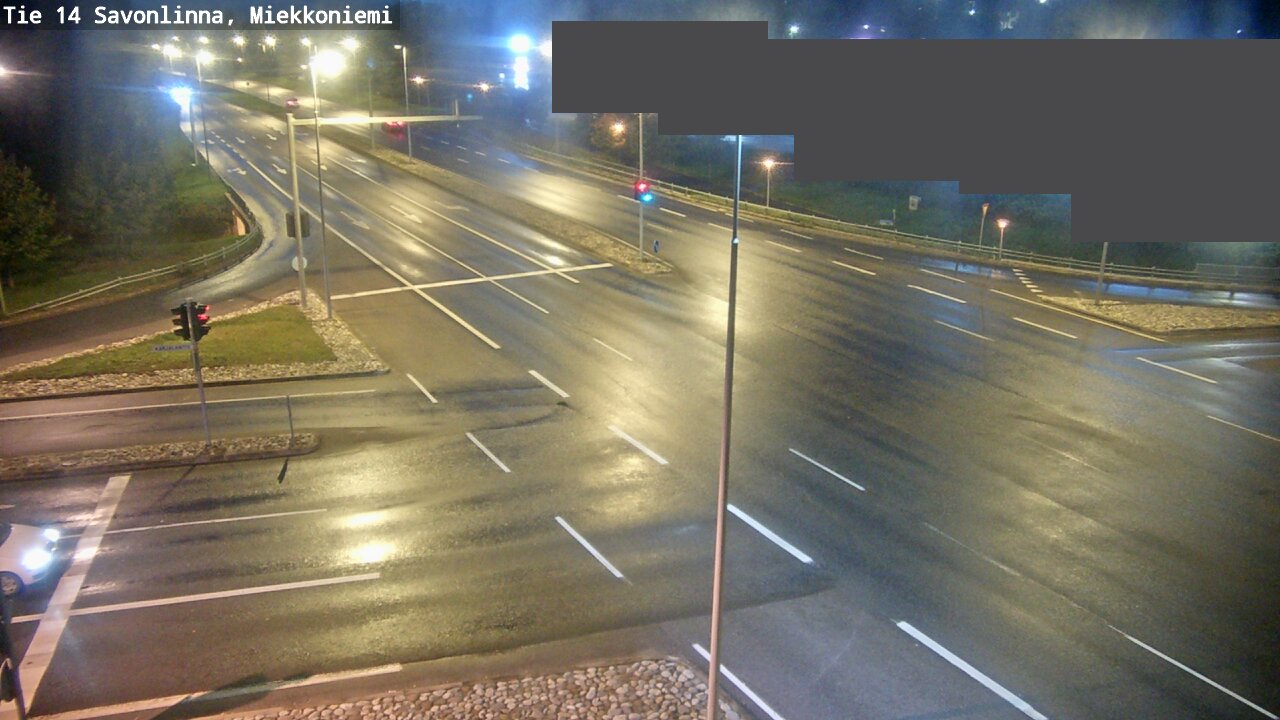 Weather Camera Image Väg 14 Nyslott, Miekkoniemi, Savonlinna, Etelä-Savo