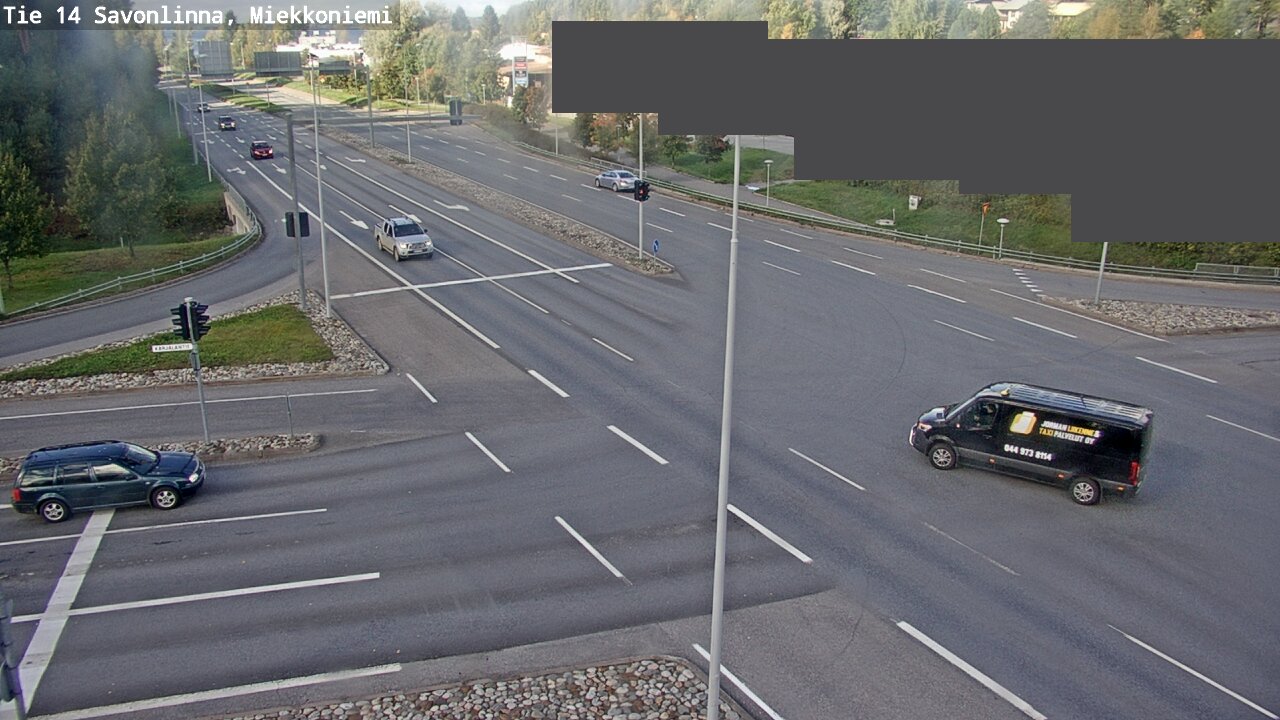 Weather Camera Image Road 14 Savonlinna, Miekkoniemi, Savonlinna, Etelä-Savo
