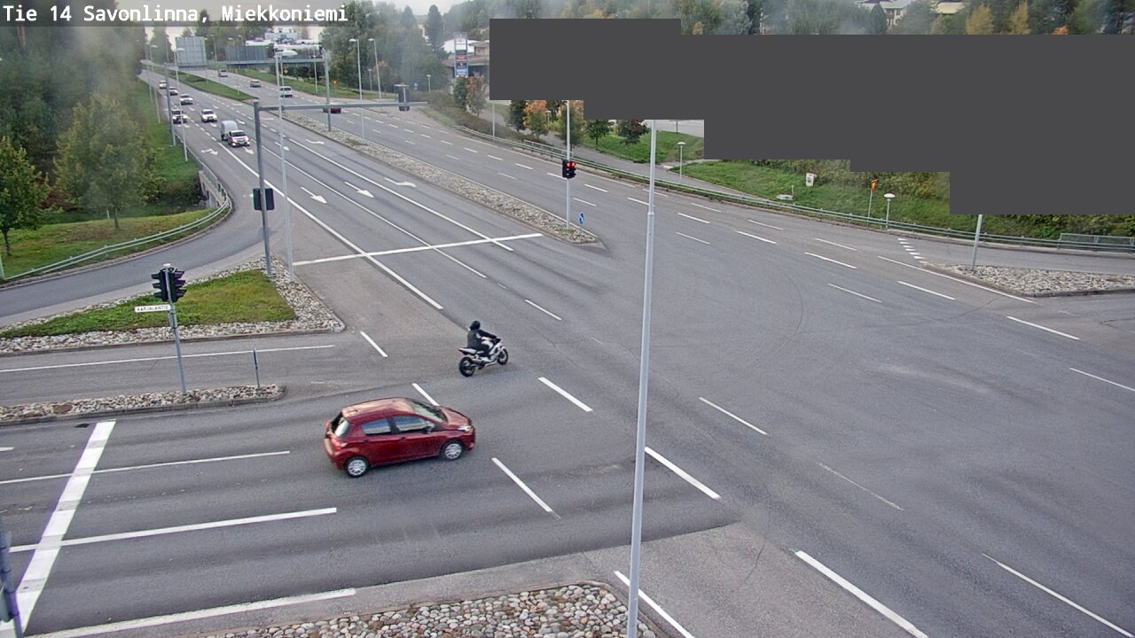 Weather Camera Image Väg 14 Nyslott, Miekkoniemi, Savonlinna, Etelä-Savo