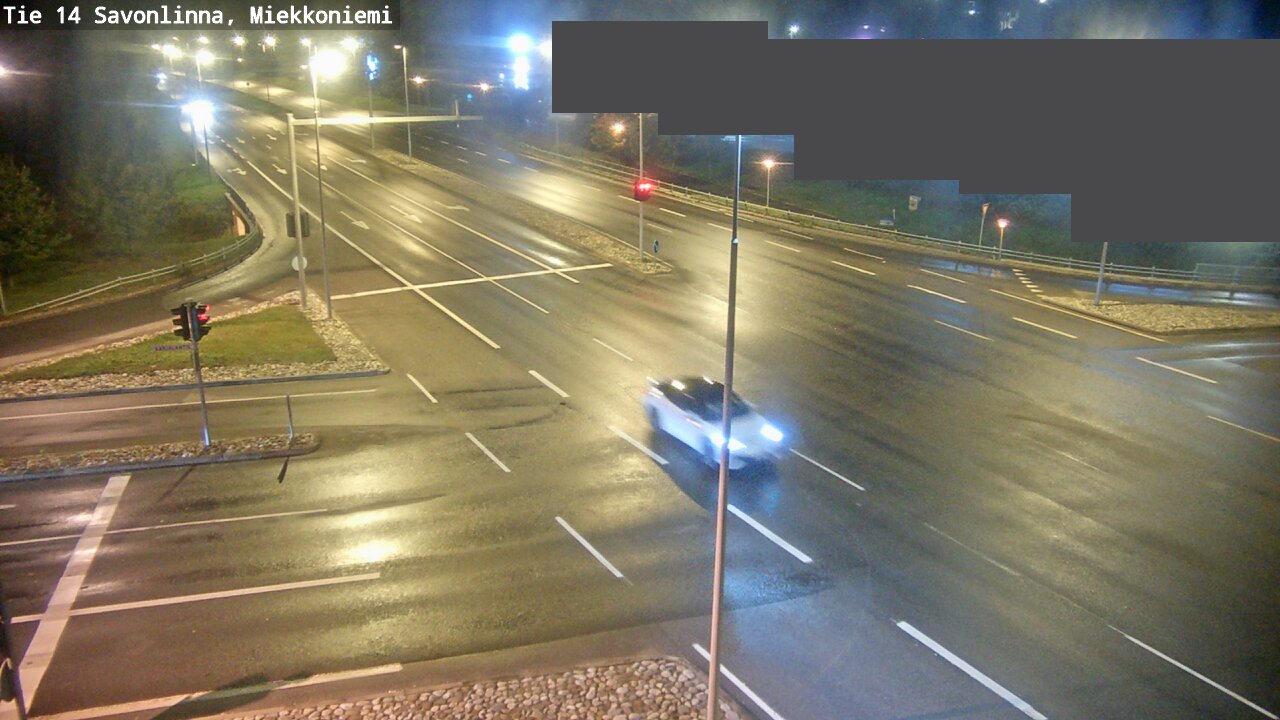 Weather Camera Image Väg 14 Nyslott, Miekkoniemi, Savonlinna, Etelä-Savo