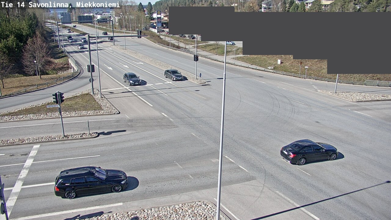 Weather Camera Image Road 14 Savonlinna, Miekkoniemi, Savonlinna, Etelä-Savo