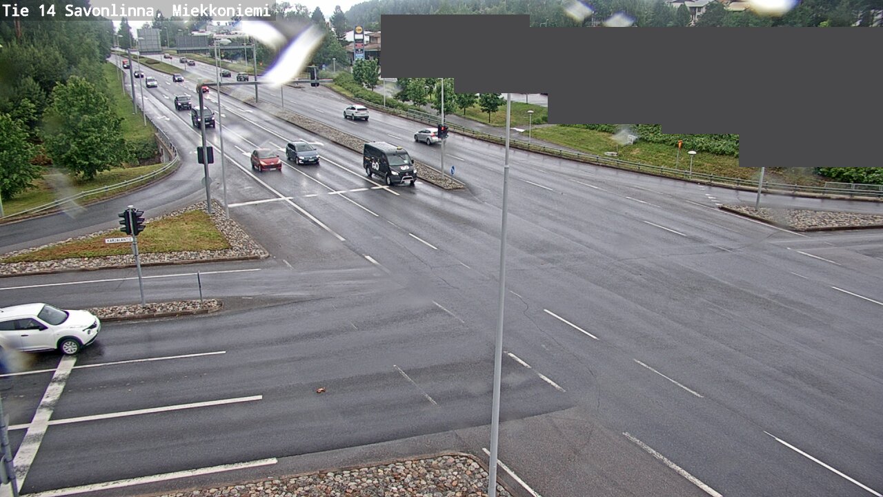 Weather Camera Image Väg 14 Nyslott, Miekkoniemi, Savonlinna, Etelä-Savo