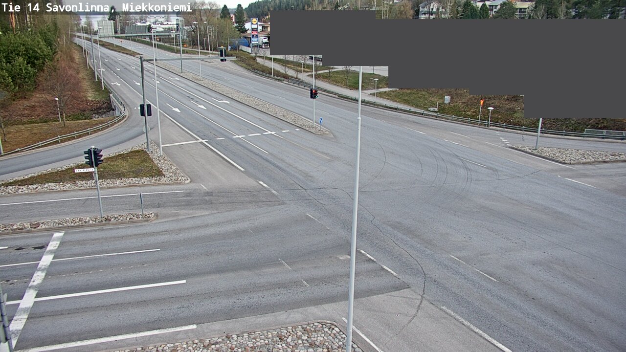 Weather Camera Image Väg 14 Nyslott, Miekkoniemi, Savonlinna, Etelä-Savo