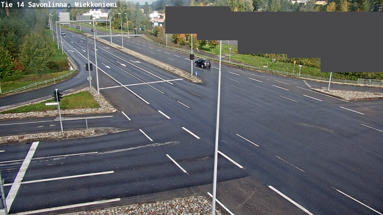 Weather Camera Image Väg 14 Nyslott, Miekkoniemi, Savonlinna, Etelä-Savo