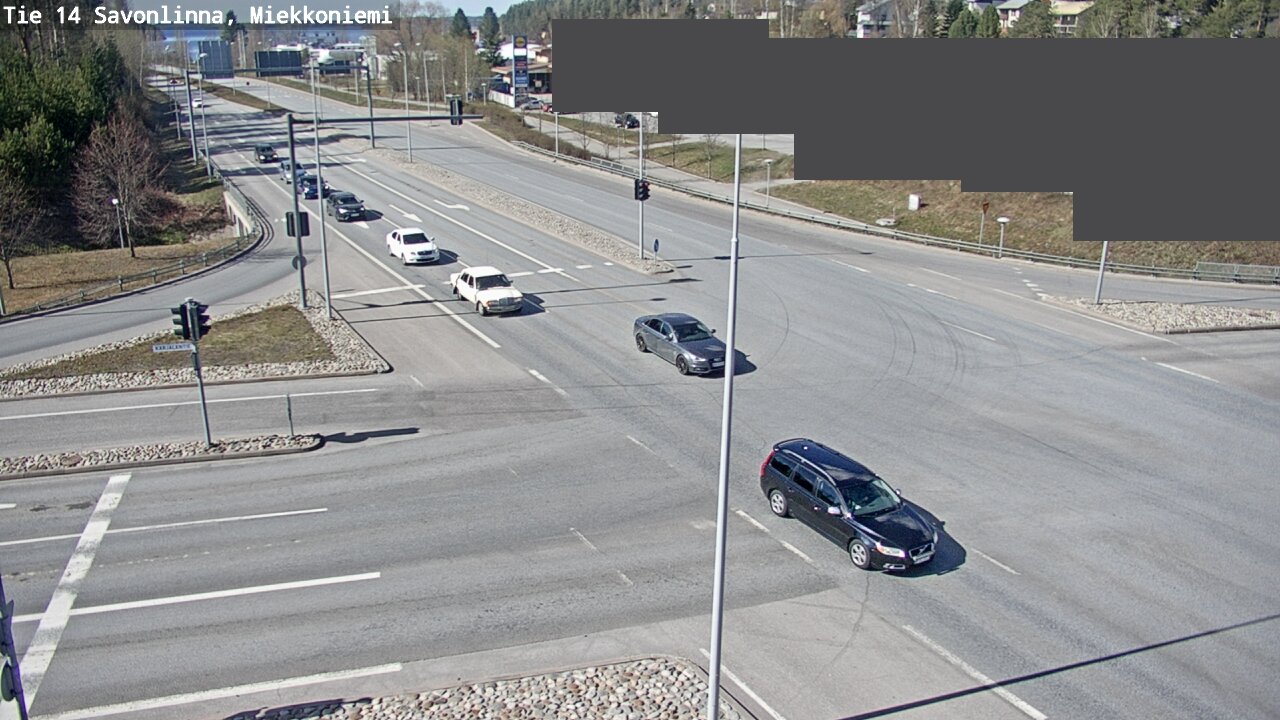 Weather Camera Image Road 14 Savonlinna, Miekkoniemi, Savonlinna, Etelä-Savo