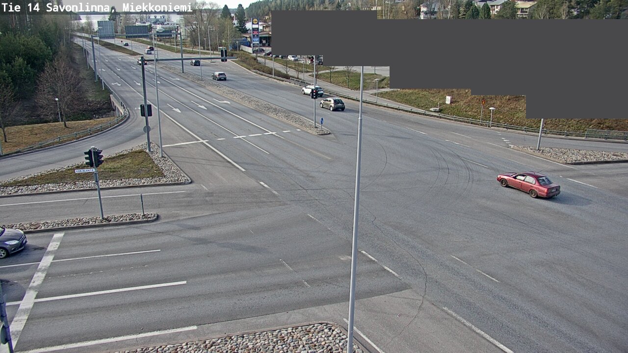 Weather Camera Image Road 14 Savonlinna, Miekkoniemi, Savonlinna, Etelä-Savo