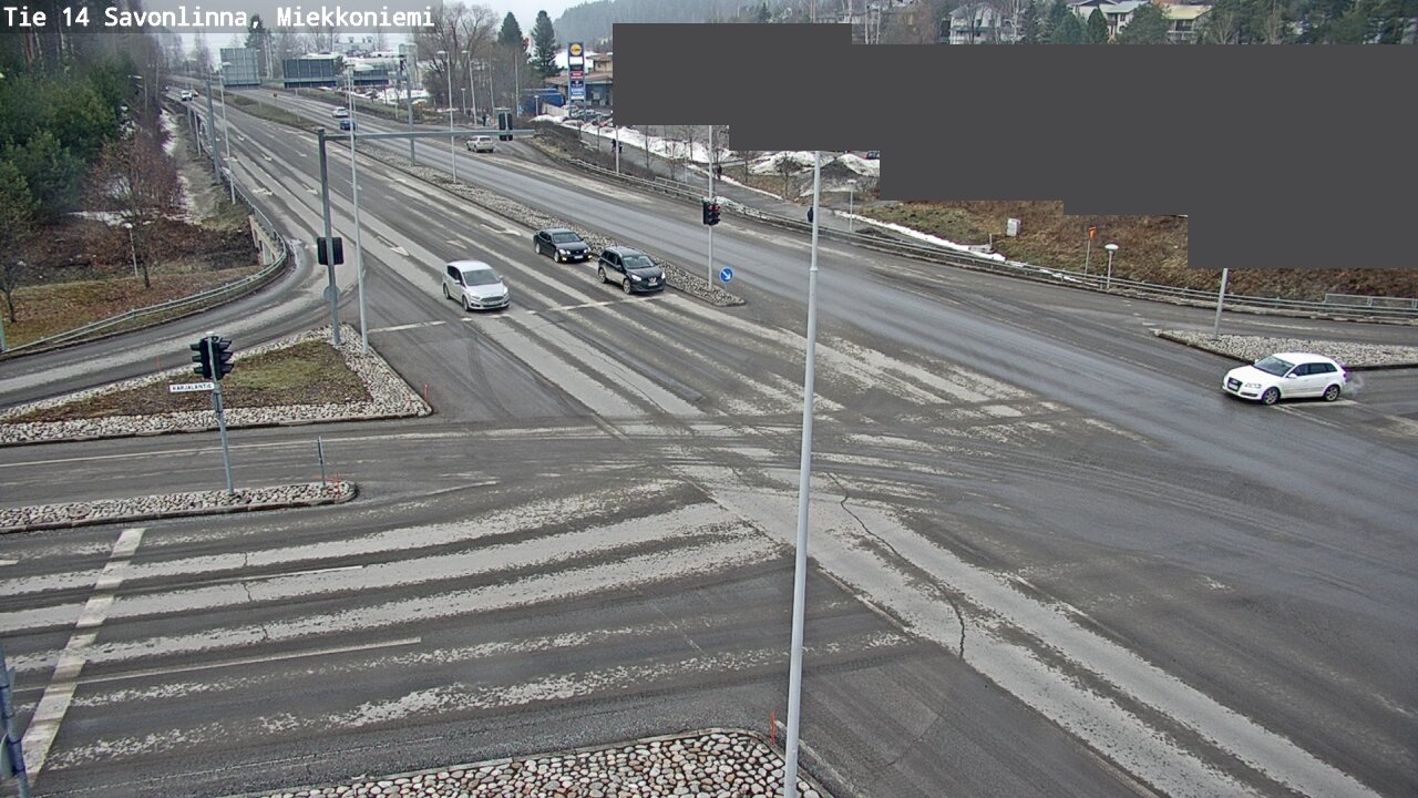 Weather Camera Image Väg 14 Nyslott, Miekkoniemi, Savonlinna, Etelä-Savo