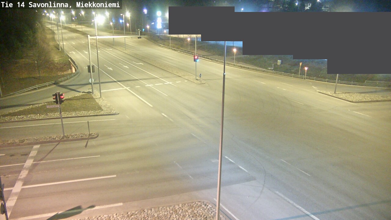Weather Camera Image Road 14 Savonlinna, Miekkoniemi, Savonlinna, Etelä-Savo