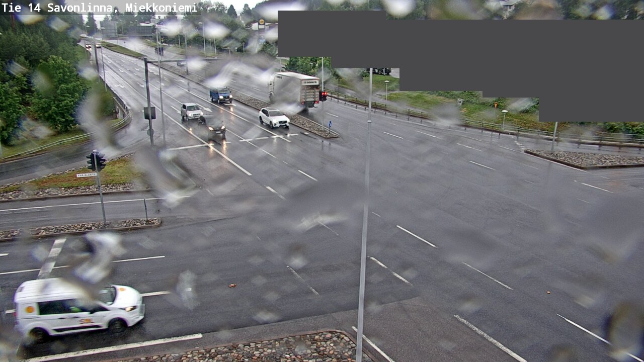 Weather Camera Image Väg 14 Nyslott, Miekkoniemi, Savonlinna, Etelä-Savo